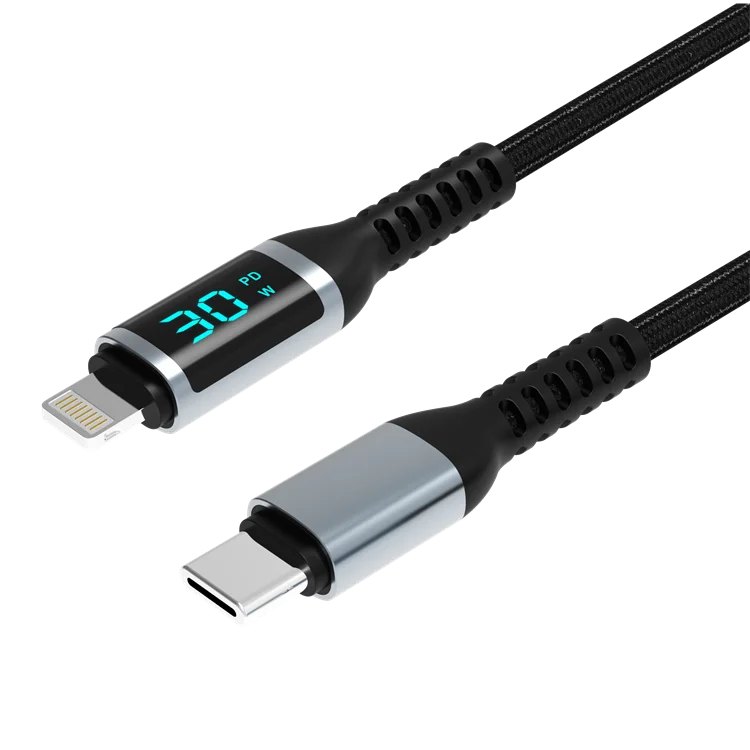 Usb-C Til Usb-C-Kabel Med Led-Strømindikator 60W